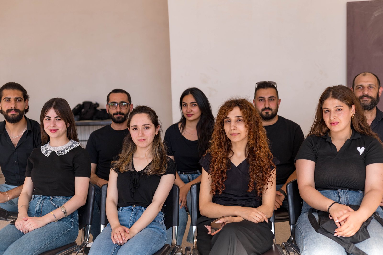 جوقة Óros خلال أحد أنشطة المشروع